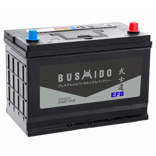 Аккумулятор BUSHIDO 90 Ач 800 А (JIS), обратная полярность, D31