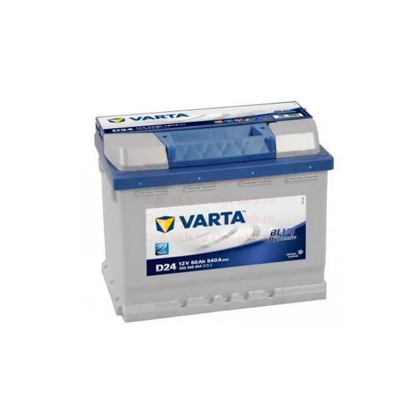 Аккумулятор VARTA Blue Dynamic 60 Ач 540 А (EN), прямая полярность, LN2