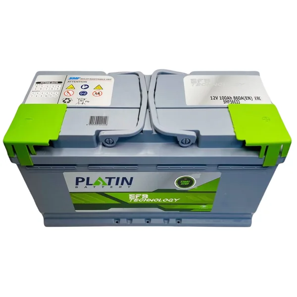 Аккумулятор PLATIN 100 Ач 860 А (EN), обратная полярность, LN5