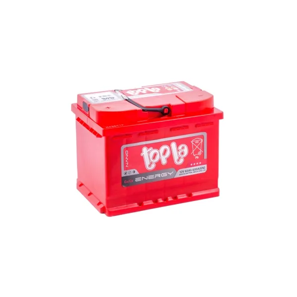 Аккумулятор TOPLA Energy 60 Ач 600 А (EN), прямая полярность, LN2