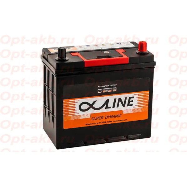 Аккумулятор ALPHALINE SD+ 70B24L 55 Ач 500 А (EN), обратная полярность