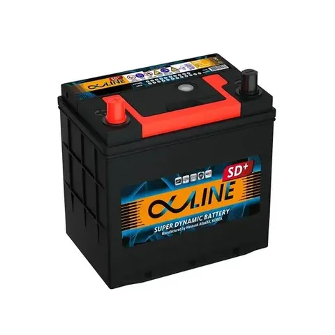 Аккумулятор ALPHALINE Super Dynamic 44 Ач 400 А (JIS), прямая полярность, B19