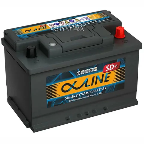 Аккумулятор ALPHALINE SD+ 75 Ач 760 А (EN), прямая полярность, LN3