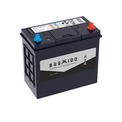 Аккумулятор BUSHIDO 55 Ач 470 А (JIS), обратная полярность, B24