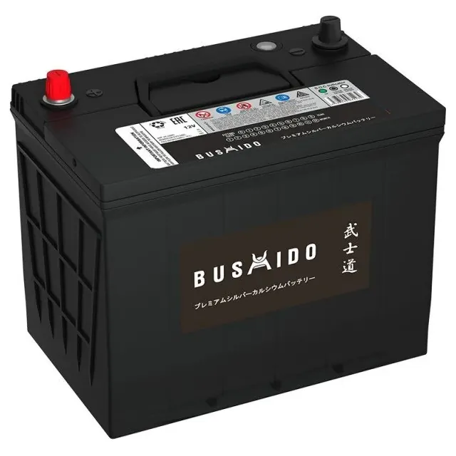 Аккумулятор BUSHIDO 75 Ач 680 А (EN), обратная полярность, D26