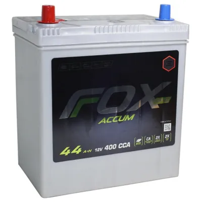 Аккумулятор FOX EFB Asia 44 Ач 400 А (EN), обратная полярность, B19