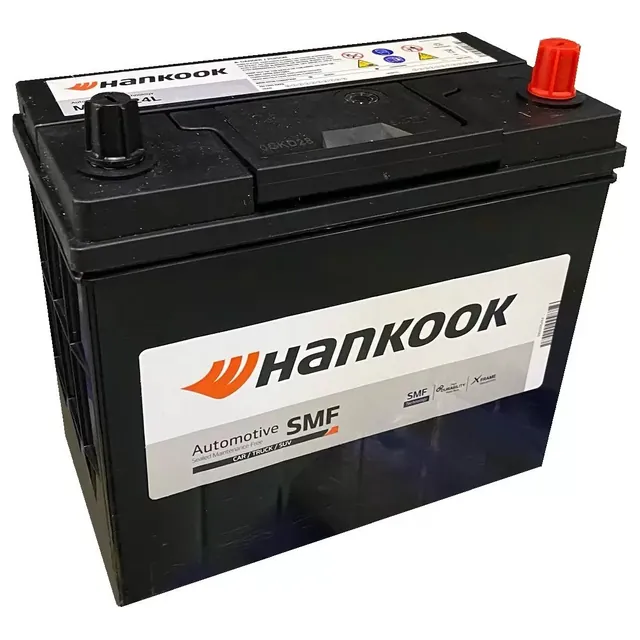 Аккумулятор HANKOOK 52 Ач 460 А (EN), обратная полярность, B24