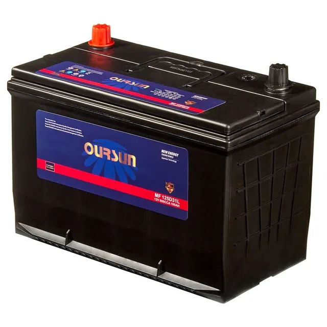 Аккумулятор OURSUN 100 Ач 800 А (JIS), обратная полярность, D31