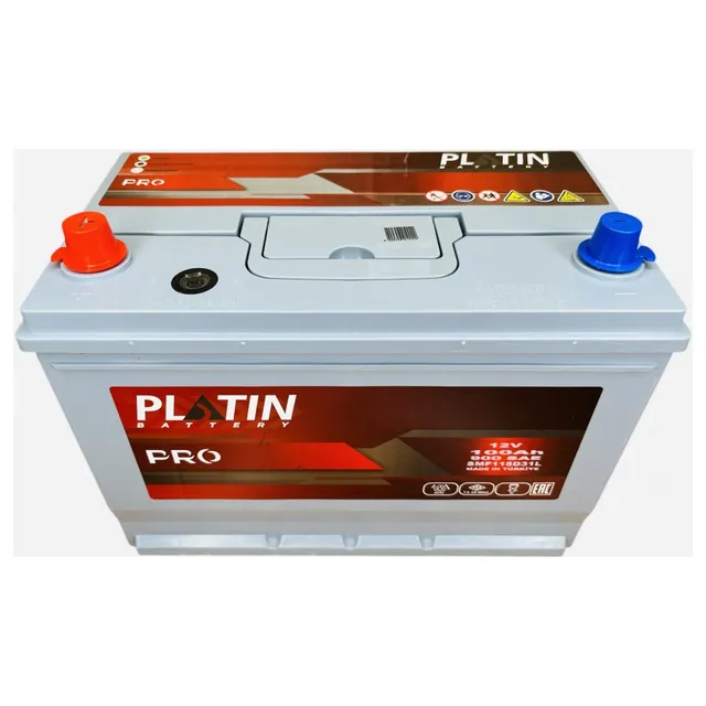 Аккумулятор PLATIN Pro 100 Ач 900 А (EN), прямая полярность, D31