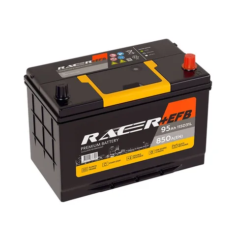 Аккумулятор RACER 95 Ач 850 А (EN), обратная полярность, LN5