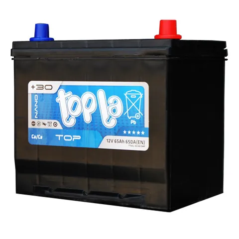 Аккумулятор TOPLA 65 Ач 650 А (EN), обратная полярность, D23